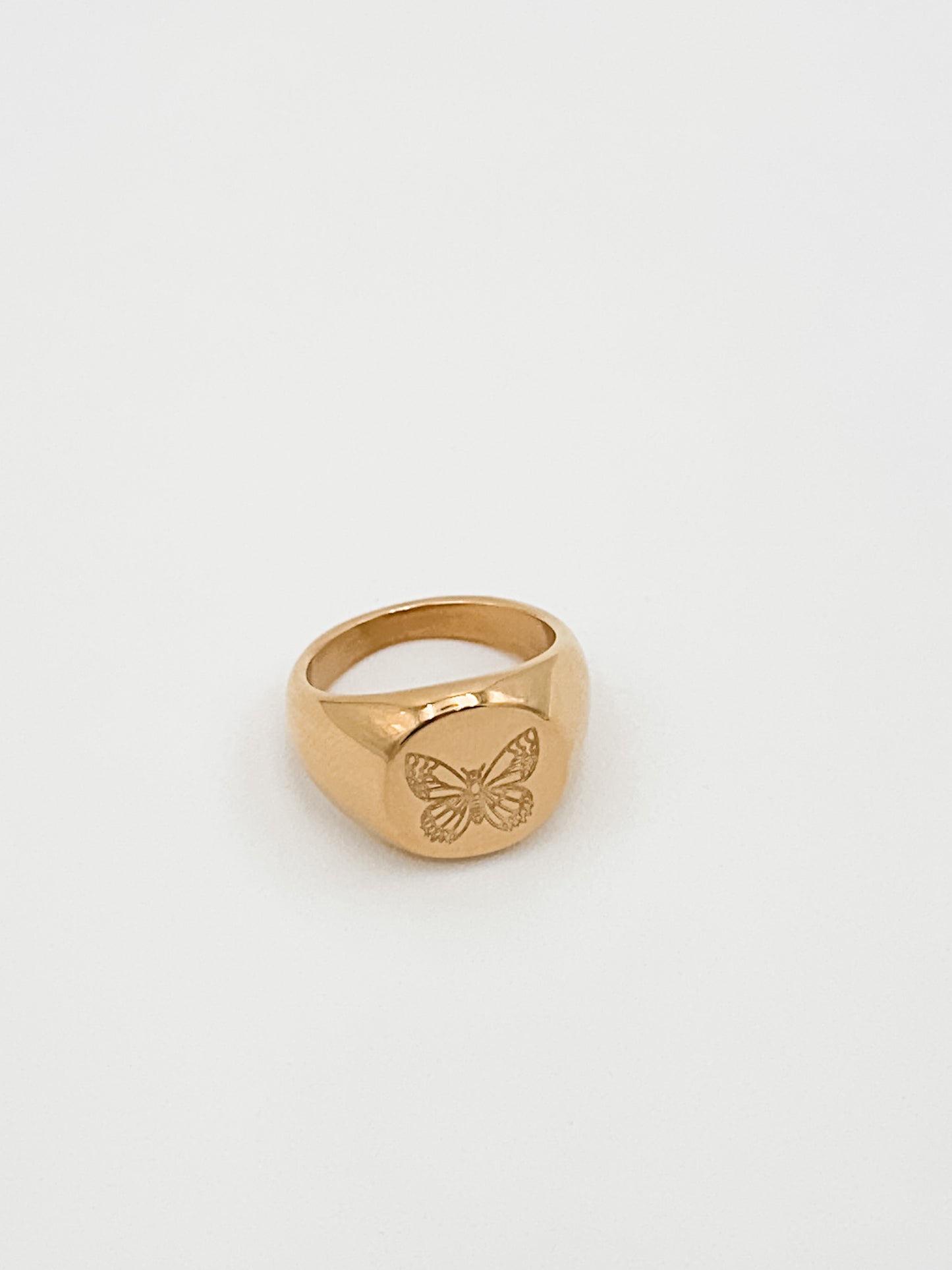 Gold Butterfly Ring