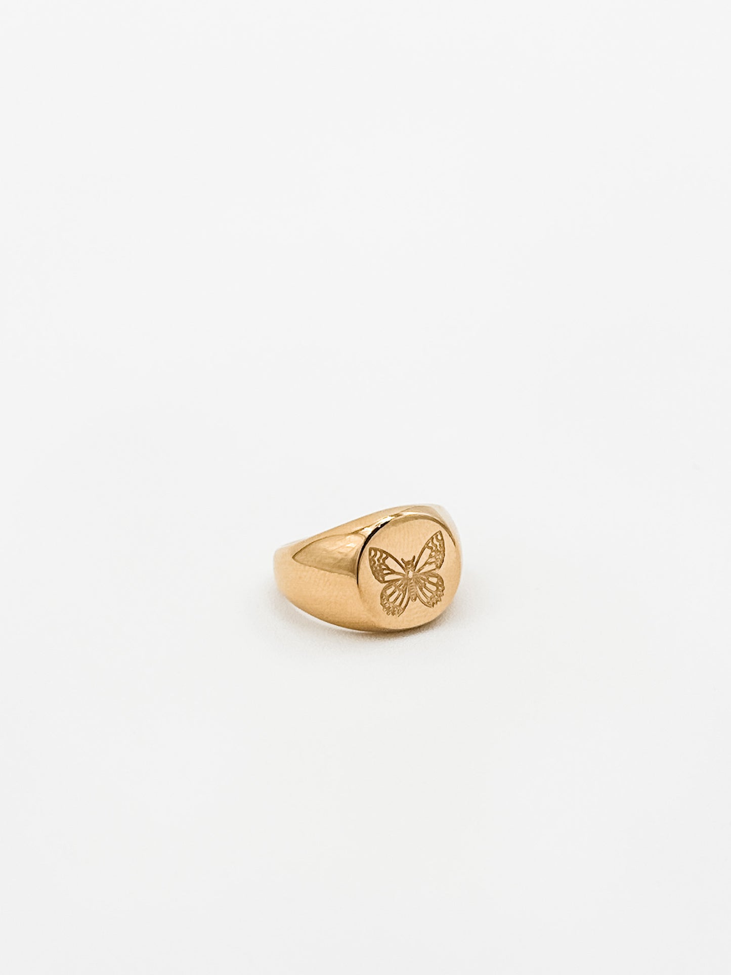 Gold Butterfly Ring