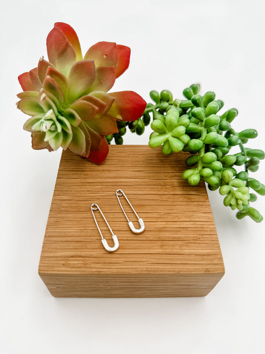 Elegant Safety Pin Earrings